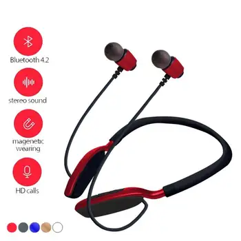 Fashion Wireless Blutooth Earphone Stereo Sound Quality Magnetic Sports Headset Comfortable Waterproof Earphone With Microphone 
Fashion Wireless Blutooth Earphone Stereo Sound Quality Magnetic Sports Headset Comfortable Waterproof Earphone With Microphone