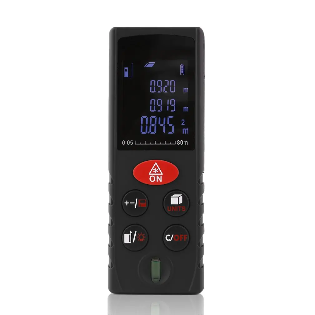 Promotion1pc Digital Laser Distance Meter 40m/60m/80m/100m Laser Rangefinder Measure Distance/Area/Volume/Pythagorean theorem
Promotion1pc Digital Laser Distance Meter 40m/60m/80m/100m Laser Rangefinder Measure Distance/Area/Volume/Pythagorean theorem