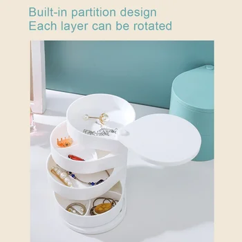 Rotating Jewelry Rack Storage Box Necklace Earrings European Storage Box Net Red Packing Multi-layer Box
Rotating Jewelry Rack Storage Box Necklace Earrings European Storage Box Net Red Packing Multi-layer Box