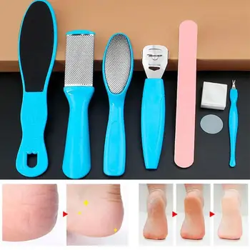 8 Pcs/Set Stainless Steel Foot Rasp Callus Dead Skin Remover File Exfoliating Pedicure Foot File Foot Care Tool
8 Pcs/Set Stainless Steel Foot Rasp Callus Dead Skin Remover File Exfoliating Pedicure Foot File Foot Care Tool