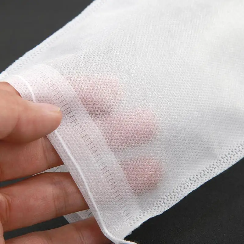 50pcs Non-Woven Drawstring Tea Bag Seal Filter Pouch Tool Herb Spice Supply #8Y 50pcs Non-Woven Drawstring Tea Bag Seal Filter Pouch Tool Herb Spice Supply #8Y