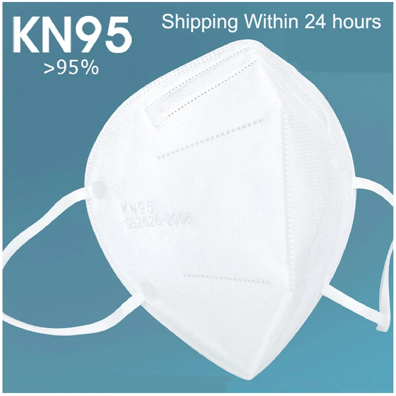 KN95 Face Masks Non Woven Profession Facial Anti-Dust Protective Masks Anti-Haze Fog Cover Mouth Dustproof Mask Safety Earloop
KN95 Face Masks Non Woven Profession Facial Anti-Dust Protective Masks Anti-Haze Fog Cover Mouth Dustproof Mask Safety Earloop