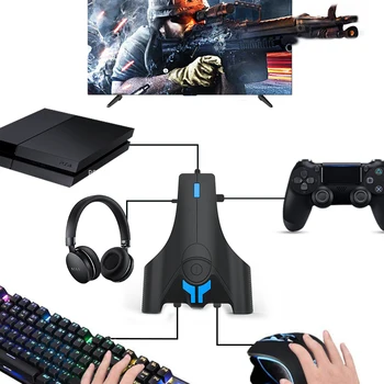 AOLION Gamepad Controller Converter Keyboard Mouse Converter Game Handle Adapter for PS4 NS Xbox One PS3 Customized Button
AOLION Gamepad Controller Converter Keyboard Mouse Converter Game Handle Adapter for PS4 NS Xbox One PS3 Customized Button