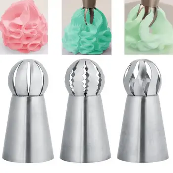 Creative Practical DIY Baking Mold Spherical Bakery Tools Cream Decoration Mouth Butter Cake Cream Spatula Three Pieces Dropship
Creative Practical DIY Baking Mold Spherical Bakery Tools Cream Decoration Mouth Butter Cake Cream Spatula Three Pieces Dropship