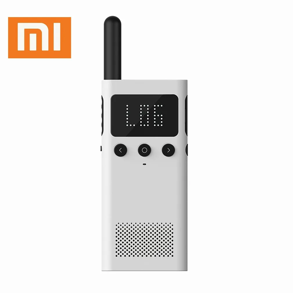 Original Xiaomi Mijia Smart Walkie smart Talkie With FM Radio Speaker Standby Smart Phone APP Location Share Fast Team Talk new
Original Xiaomi Mijia Smart Walkie smart Talkie With FM Radio Speaker Standby Smart Phone APP Location Share Fast Team Talk new