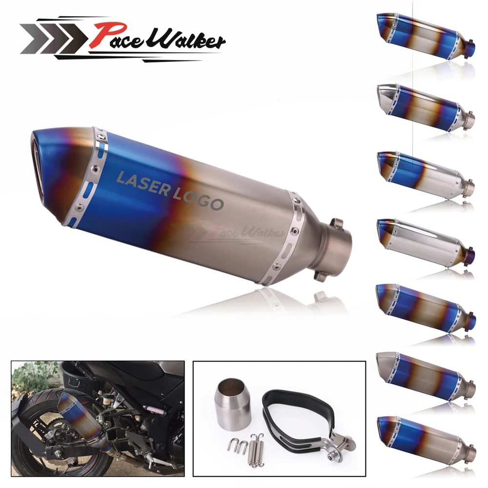 Universal Burning Blue 51MM Motorcycle Exhaust Pipe With DB Killer Muffler MotorBike Escape Pipe For Yamaha Honda KTM Kawasaki
Universal Burning Blue 51MM Motorcycle Exhaust Pipe With DB Killer Muffler MotorBike Escape Pipe For Yamaha Honda KTM Kawasaki