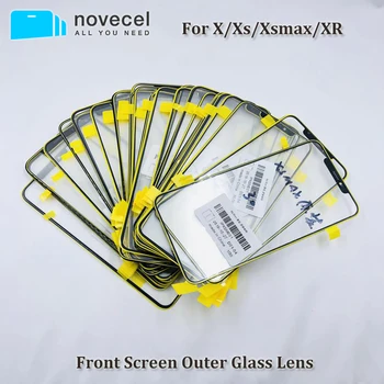 10pcs Ori For iPhone X XS XSmax XR Novecel Front Touch Screen Glass Outer Lens Repair Outer Screen Glass Replacement
10pcs Ori For iPhone X XS XSmax XR Novecel Front Touch Screen Glass Outer Lens Repair Outer Screen Glass Replacement