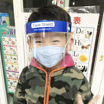 Kids Clear Anti-fog Dust-proof Protective Visor Full Face Covering Mask Shield Prevent the spread of saliva kids Breathable mask
Kids Clear Anti-fog Dust-proof Protective Visor Full Face Covering Mask Shield Prevent the spread of saliva kids Breathable mask