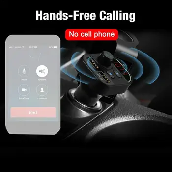 Aux Car Bluetooth Fm Transmitter Mp3 Player Handfree 2 FM Radio Adapter Kit Bluetooth Transmitter USB Wireless Charger Car O6R5
Aux Car Bluetooth Fm Transmitter Mp3 Player Handfree 2 FM Radio Adapter Kit Bluetooth Transmitter USB Wireless Charger Car O6R5