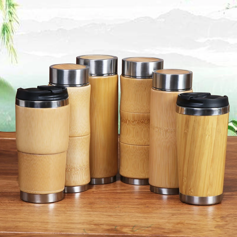 New Portable Bamboo Stainless Steel Thermos Bottles Mug For Water Vacuum Flasks Travel Coffee Cups Tea Thermal Tumbler Creative
New Portable Bamboo Stainless Steel Thermos Bottles Mug For Water Vacuum Flasks Travel Coffee Cups Tea Thermal Tumbler Creative