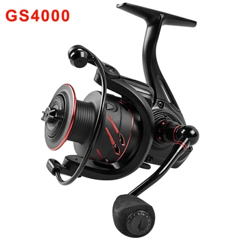 Fishing Reel Ultra Smooth with 12+1 Ball Bearing Left/Right Interchangeable Metal Handle for Saltwater Freshwater Fishing BHD2
Fishing Reel Ultra Smooth with 12+1 Ball Bearing Left/Right Interchangeable Metal Handle for Saltwater Freshwater Fishing BHD2