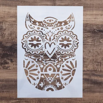 A4 A3 A2 Owl Mandala Stencils for Wall Painting DIY Scrapbooking album Paper Card Making Craft Decorative Embossing Template
A4 A3 A2 Owl Mandala Stencils for Wall Painting DIY Scrapbooking album Paper Card Making Craft Decorative Embossing Template