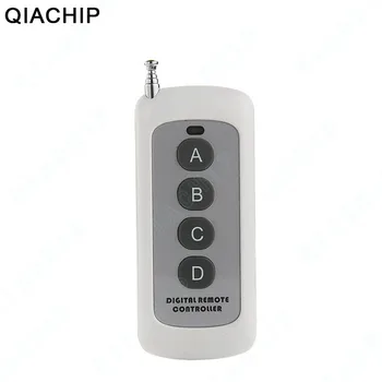 QIACHIP 433MHz 4 CH Button 1527 Code Remote Control Switch RF Relay Transmitter Wireless Key For Smart Home Garage Opener Door
QIACHIP 433MHz 4 CH Button 1527 Code Remote Control Switch RF Relay Transmitter Wireless Key For Smart Home Garage Opener Door