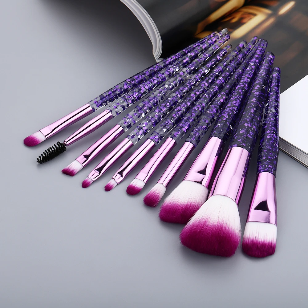 FLD Transparent Makeup Brushes Tool Set Transparent Cosmetic Powder Eye Shadow Foundation Blush Blending Beauty Make Up Brush
FLD Transparent Makeup Brushes Tool Set Transparent Cosmetic Powder Eye Shadow Foundation Blush Blending Beauty Make Up Brush