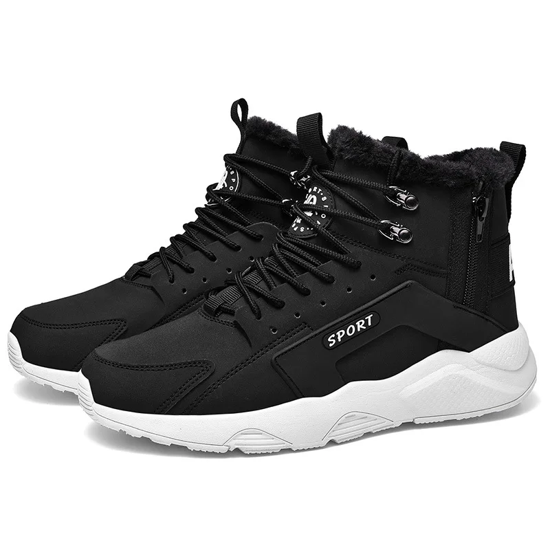 2020 Winter Fur Snow boots Brand Leather Ankle Snow Waterproof Men Boots Plush Warm Male Casual Boot Sneakers Outdoor Boots39-46
2020 Winter Fur Snow boots Brand Leather Ankle Snow Waterproof Men Boots Plush Warm Male Casual Boot Sneakers Outdoor Boots39-46