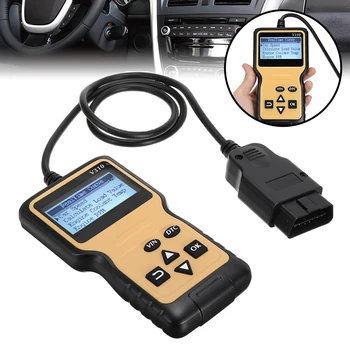 Mayitr 1pc V310 OBDII Car Engine Code Scanner Reader Universal Fault Diagnostic Checker Parts Accessories Tool
Mayitr 1pc V310 OBDII Car Engine Code Scanner Reader Universal Fault Diagnostic Checker Parts Accessories Tool