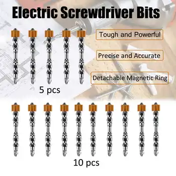 5/10 Pcs 65mm PH2 Cross Bit Double Head Screwdriver Bits Hand Tools Anti Slip Electric Hex Shank Magnetic Screwdriver Drill Bit
5/10 Pcs 65mm PH2 Cross Bit Double Head Screwdriver Bits Hand Tools Anti Slip Electric Hex Shank Magnetic Screwdriver Drill Bit