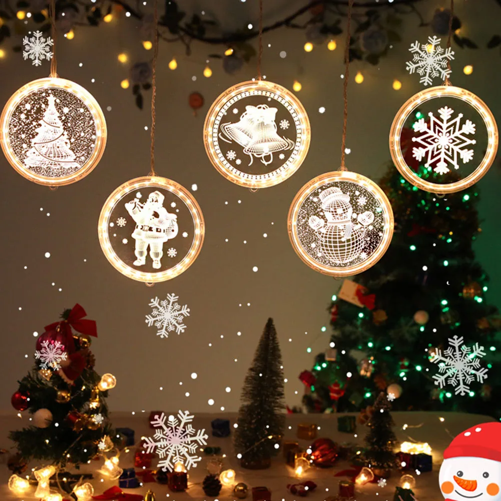Led String Lamp Single 3d Hanging Lamp Home Decor Modeling Holiday Layout Window Christmas Light For Living Room Indoor Lighting
Led String Lamp Single 3d Hanging Lamp Home Decor Modeling Holiday Layout Window Christmas Light For Living Room Indoor Lighting
