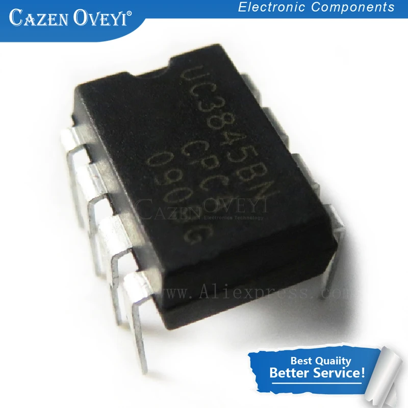 10pcs/lot UC3845AN UC3845B DIP-8 UC3845BN UC3845 In Stock | Электронные компоненты и принадлежности