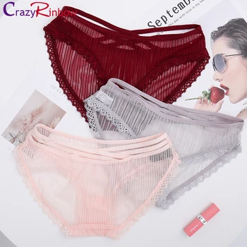 3 gasa blanca con ropa interior femenina encaje de tiro bajo señora delgada chica sexy sin rastro triángulo transparente par de
3 gasa blanca con ropa interior femenina encaje de tiro bajo señora delgada chica sexy sin rastro triángulo transparente par de