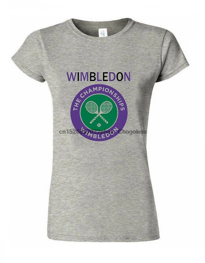 Фото Модная футболка для чемпионата Wimbledon унисекс мужчин и женщин M300 | Мужская одежда