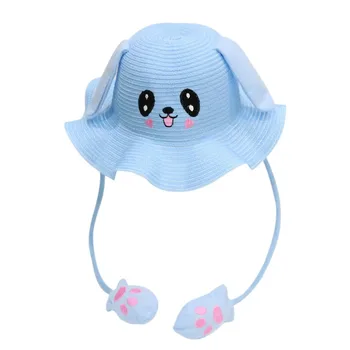 Fashion Baby Beach Straw Cap Bucket Hat Cartoon Moving Rabbit Ears Sun Protection Gift Unisex Summer Outdoor
Fashion Baby Beach Straw Cap Bucket Hat Cartoon Moving Rabbit Ears Sun Protection Gift Unisex Summer Outdoor