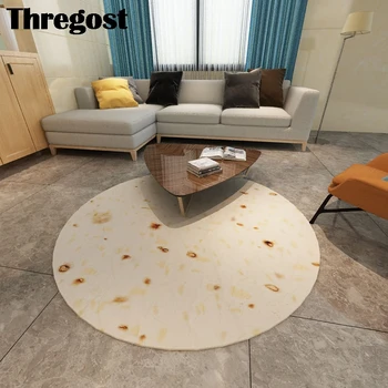 Thregost 3D Printed Round Mat Flannel Floor Protection Rugs Computer Chair Mats Anti-Slip Washable Living Room Carpet
Thregost 3D Printed Round Mat Flannel Floor Protection Rugs Computer Chair Mats Anti-Slip Washable Living Room Carpet