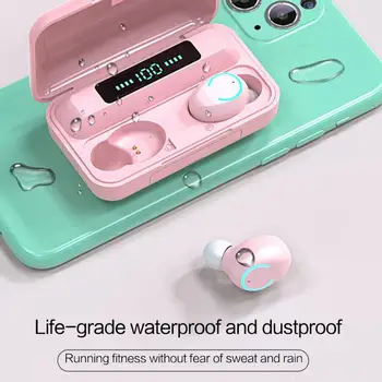 In-ear Noise Canceling Bluetooth Earphone Stereo HD Call Headset F9-9 TWS Macarons Color Touch Wireless Bluetooth 5.0 Headphone
In-ear Noise Canceling Bluetooth Earphone Stereo HD Call Headset F9-9 TWS Macarons Color Touch Wireless Bluetooth 5.0 Headphone
