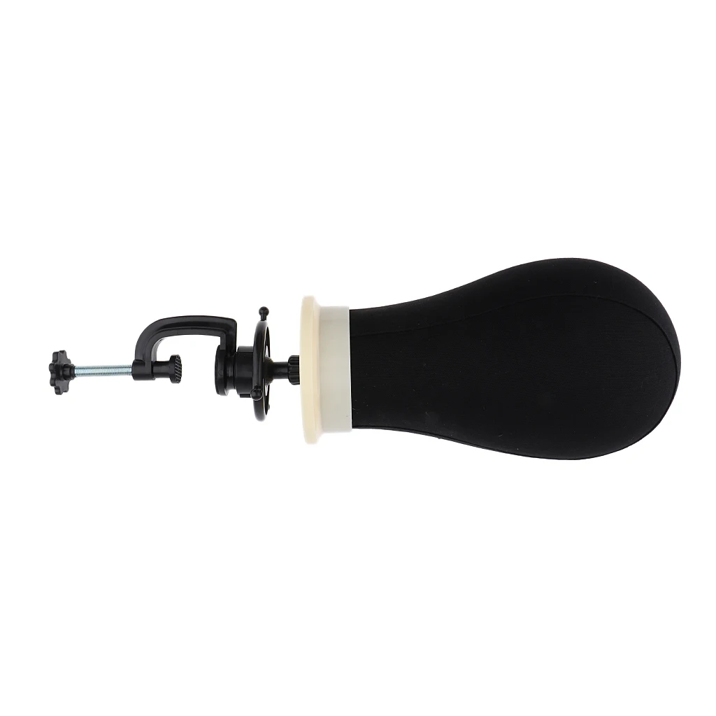 Black Styrofoam Canvas Block Head Wig Making Styling Hairpiece Display Mannequin Model with Table Clamp Stand Black Styrofoam Canvas Block Head Wig Making Styling Hairpiece Display Mannequin Model with Table Clamp Stand