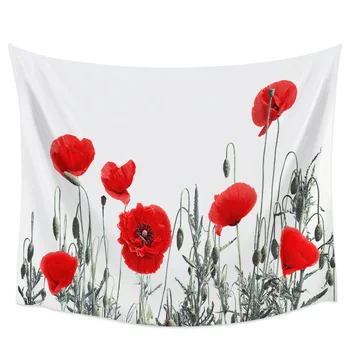 Poppy With Red Flowers Wall Decor Tapestry Coverlet Blanket Bedding Towel Sheet Throw Scarf Window Curtain Decorative
Poppy With Red Flowers Wall Decor Tapestry Coverlet Blanket Bedding Towel Sheet Throw Scarf Window Curtain Decorative