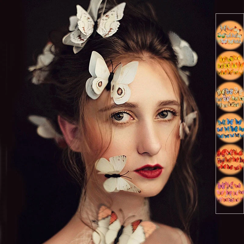12pcs/set Girls Bohemian Style Seaside Holiday Feather Headband Butterfly Hair Accessories Barrette Hair Clips
12pcs/set Girls Bohemian Style Seaside Holiday Feather Headband Butterfly Hair Accessories Barrette Hair Clips
