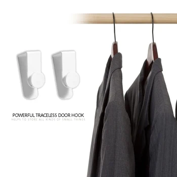 2pcs/set ABS Powerful Seamless Kitchen Door Hooks Bathroom Cabinet Towel Clothes Storage Hanger Holder Household Supplies
2pcs/set ABS Powerful Seamless Kitchen Door Hooks Bathroom Cabinet Towel Clothes Storage Hanger Holder Household Supplies