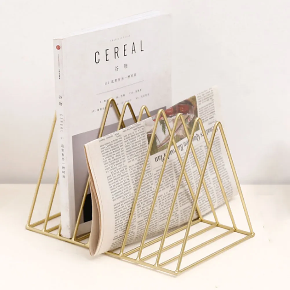 Bookshelf Desktop Rose Gold Metal Book Block Office Newspapers Magazines Storage Rack Scandinavian Home Decor Golden Shelf
Bookshelf Desktop Rose Gold Metal Book Block Office Newspapers Magazines Storage Rack Scandinavian Home Decor Golden Shelf