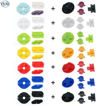YuXi Rubber Conductive Button A B D pad Silicone Start Select Keypad & DIY Buttons Set For Gameboy Classic GB Repair parts
YuXi Rubber Conductive Button A B D pad Silicone Start Select Keypad & DIY Buttons Set For Gameboy Classic GB Repair parts
