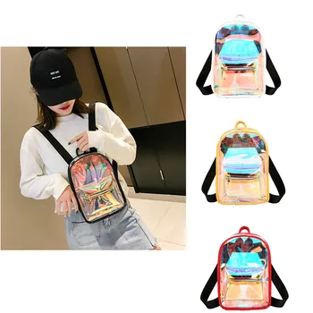 Pvc Fashion Transparent Jelly Women Backpack Mommy Bag Zipper Backpacks High School Student Bags Outdoor Travel Beach Bag
Pvc Fashion Transparent Jelly Women Backpack Mommy Bag Zipper Backpacks High School Student Bags Outdoor Travel Beach Bag