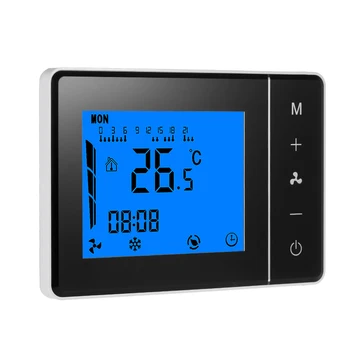 Air Conditioner 2-pipe 4-pipe Thermostat with LCD Display Touch Screen Programmable Room Temperature Controller 2 Color Optional
Air Conditioner 2-pipe 4-pipe Thermostat with LCD Display Touch Screen Programmable Room Temperature Controller 2 Color Optional