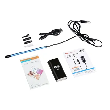 USB Ear Cleaning Endoscope Earpick Visual Ear Spoon With Mini Camera HD Earwax Removal For Windows PC For Android For IOS
USB Ear Cleaning Endoscope Earpick Visual Ear Spoon With Mini Camera HD Earwax Removal For Windows PC For Android For IOS
