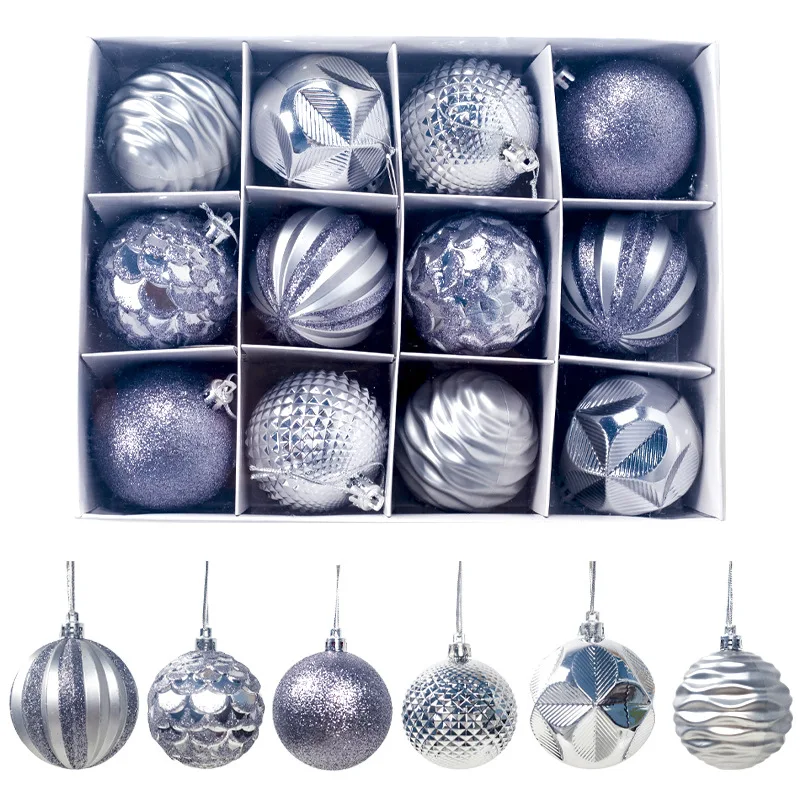 New Christmas Ball 6cm Christmas Tree Decoration Ball 12 Packs Different Display Ball Tree Pendant Holiday Party Gift CB4688/10
New Christmas Ball 6cm Christmas Tree Decoration Ball 12 Packs Different Display Ball Tree Pendant Holiday Party Gift CB4688/10
