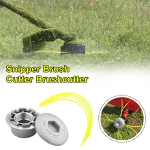 Universal Aluminum Grass Trimmer Head With 4 Lines Brush Cutter Head Thread Nylon Grass Cutting Line Head for Lawn Mower Silver
Universal Aluminum Grass Trimmer Head With 4 Lines Brush Cutter Head Thread Nylon Grass Cutting Line Head for Lawn Mower Silver