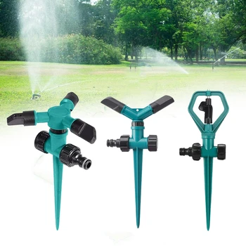 Lawn Pin Shaped Chassis Three Fork Sprinkler Water Spray Device Automatic 360° Rotating Garden Water Sprinklers Lawn Irrigation
Lawn Pin Shaped Chassis Three Fork Sprinkler Water Spray Device Automatic 360° Rotating Garden Water Sprinklers Lawn Irrigation