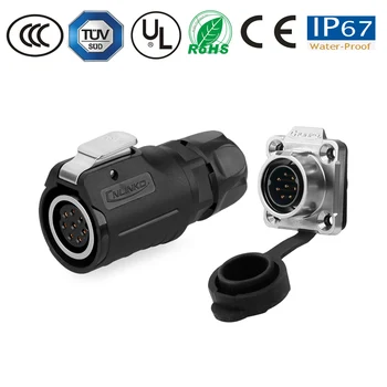 M16 Waterproof connector 8pin panel connector ale socket female plug monitor connector aviation signal IP67 Waterproof connector
M16 Waterproof connector 8pin panel connector ale socket female plug monitor connector aviation signal IP67 Waterproof connector