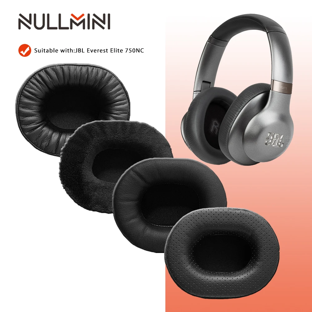 NullMini Сменные амбушюры для JBL Everest Elite 750NC наушники с кожаным рукавом наушники|Аксессуары наушников| |