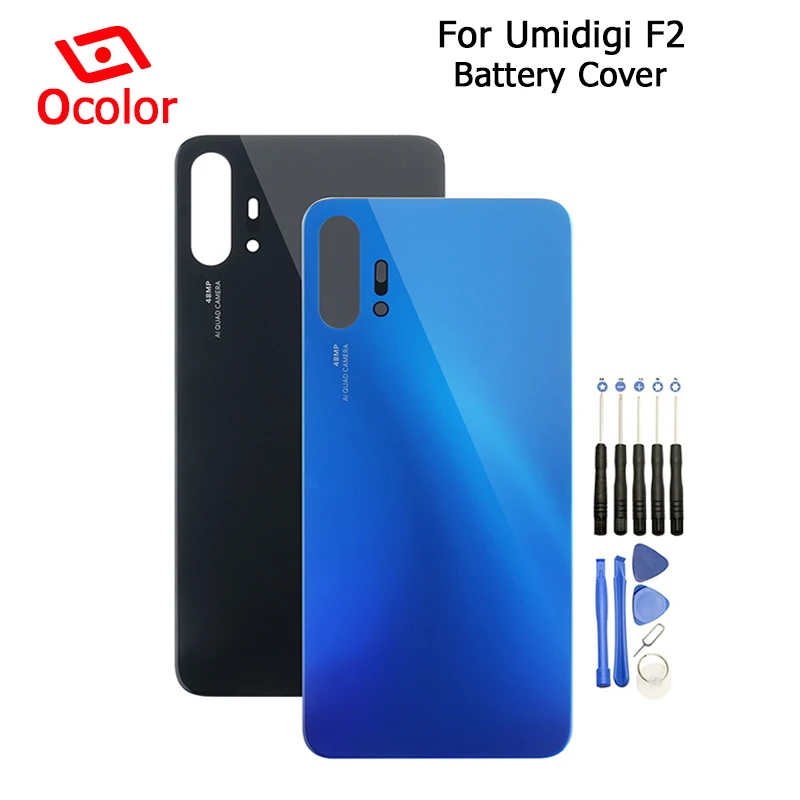 Крышка аккумулятора ocolor для Umidigi F2 6 53 ''Задняя крышка батареи с инструментами