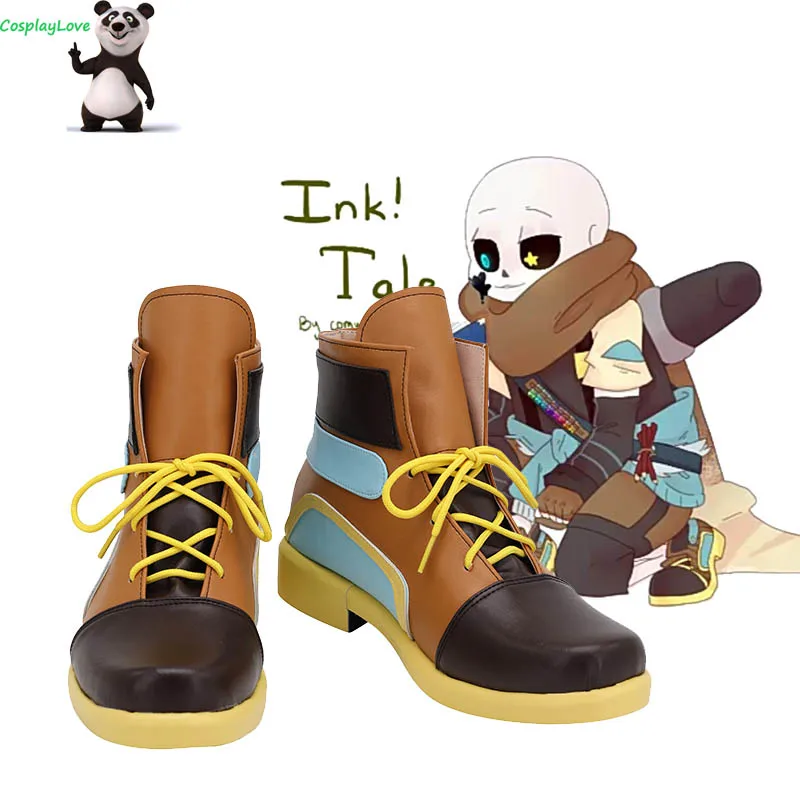 Черные ботинки Undertale Inksans, длинные кожаные ботинки для косплея, изготовленные на заказ, для Хэллоуина, Рождества
Черные ботинки Undertale Inksans, длинные кожаные ботинки для косплея, изготовленные на заказ, для Хэллоуина, Рождества