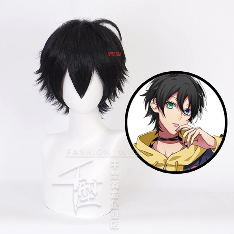 Division Rap Battle Hypnosis Yamada Saburo Short Black Wigs Cosplay Costume Heat Resistant Synthetic Hair Men Wig
Division Rap Battle Hypnosis Yamada Saburo Short Black Wigs Cosplay Costume Heat Resistant Synthetic Hair Men Wig