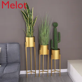 Nordic Wrought Iron Home Indoor Flower Stand Cafe Clothing Shop Window Display Flower Stand Gold Flower Pot Rack
Nordic Wrought Iron Home Indoor Flower Stand Cafe Clothing Shop Window Display Flower Stand Gold Flower Pot Rack