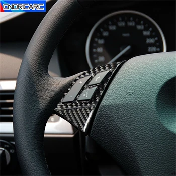 Car Center Console Carbon Fiber Steering Wheel Buttons Frame Decoration Sticker Trim For BMW 5 Series E60 520 525 2005-2010
Car Center Console Carbon Fiber Steering Wheel Buttons Frame Decoration Sticker Trim For BMW 5 Series E60 520 525 2005-2010