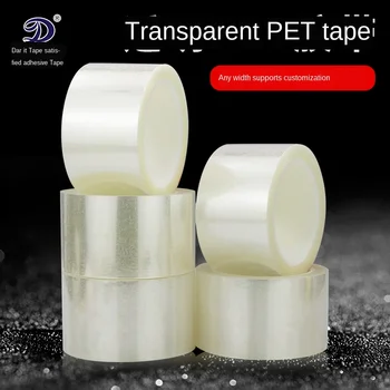 Transparent PET Tape Electrical Insulation Tape Transparent Tapes Film Heat-resistant One-sided Adhesive Tape
Transparent PET Tape Electrical Insulation Tape Transparent Tapes Film Heat-resistant One-sided Adhesive Tape