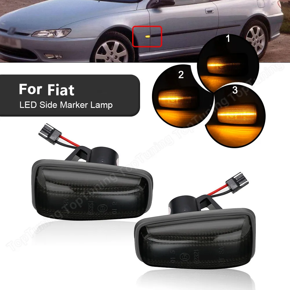 For Fiat Scudo Ulysse For Lancia Zeta 1994-2002 LED Amber Front Side Marker Turn Signal LED Repeater Light
For Fiat Scudo Ulysse For Lancia Zeta 1994-2002 LED Amber Front Side Marker Turn Signal LED Repeater Light