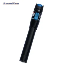 1MW Visual Fault Locator 5KM Visual Fault Locator Red Lazer Light Pen Type Fiber Optic Cable Tester Meter 5KM Visual Fault Loca
1MW Visual Fault Locator 5KM Visual Fault Locator Red Lazer Light Pen Type Fiber Optic Cable Tester Meter 5KM Visual Fault Loca